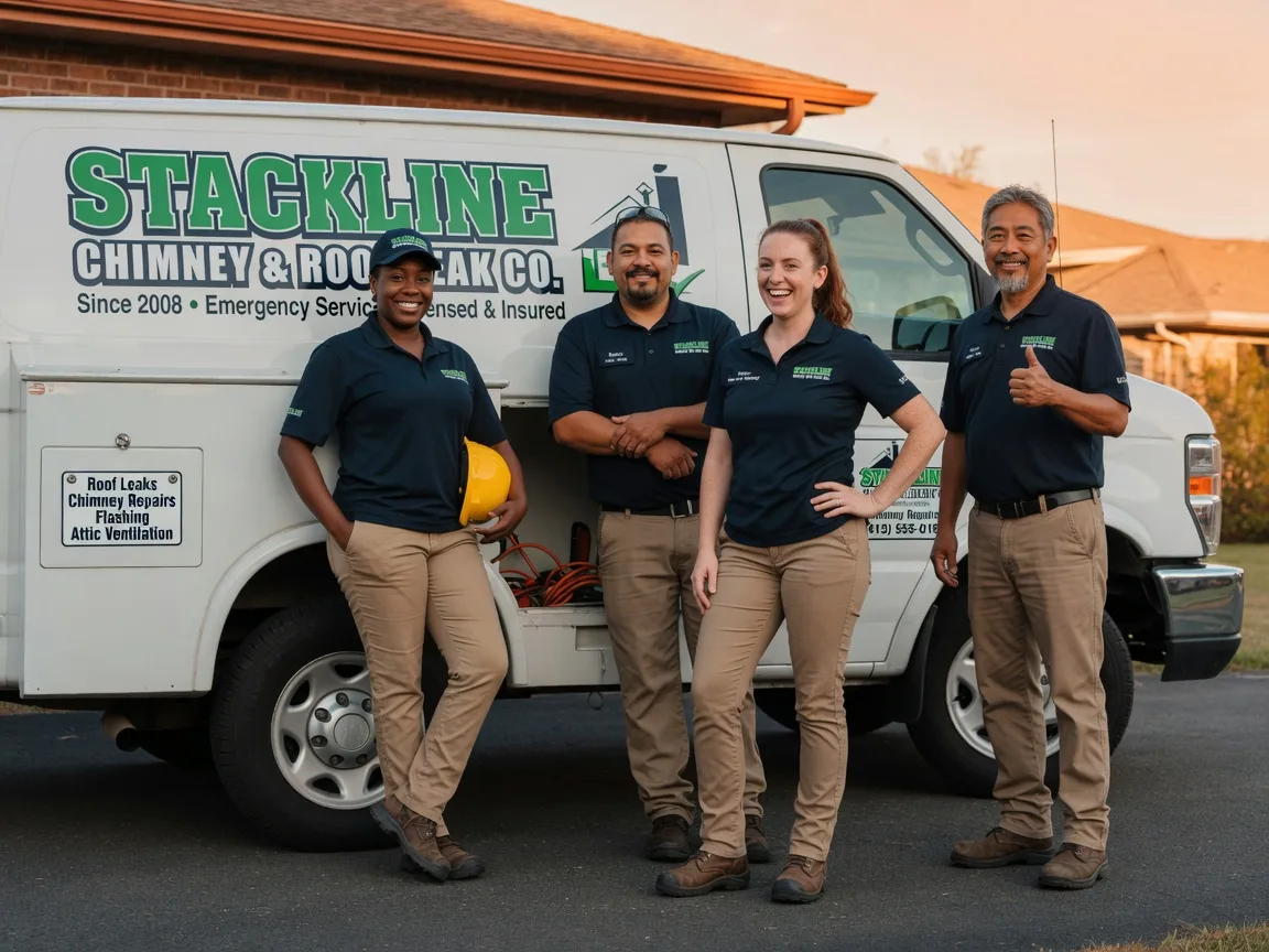Chimney flashing repair company in Montrose, CA